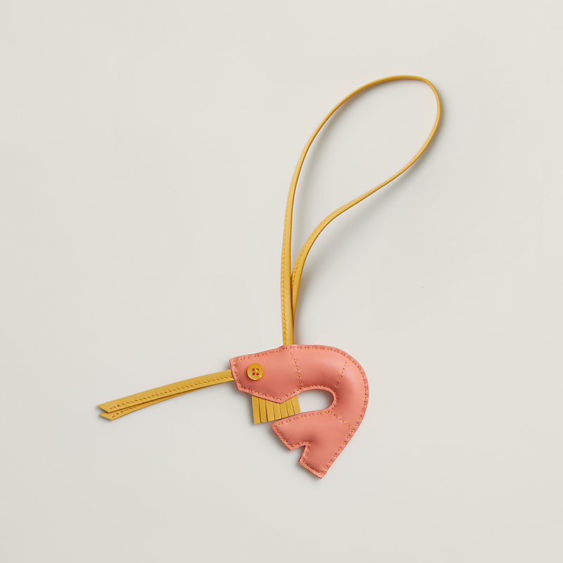 【希少ユニーク♪】HERMES バッグチャーム petit h Shrimp 希少ユニーク♪】HERMES バッグチャーム petit h Shrimp (HERMES